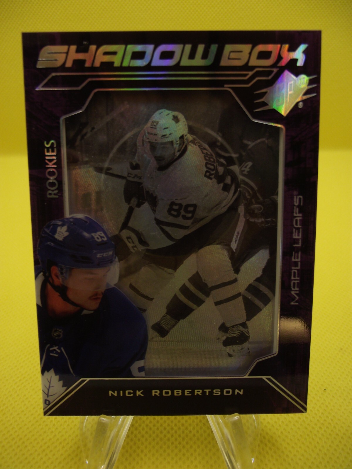 2020-21 SPx Shadow Box #SB13 Nick Robertson | eBay