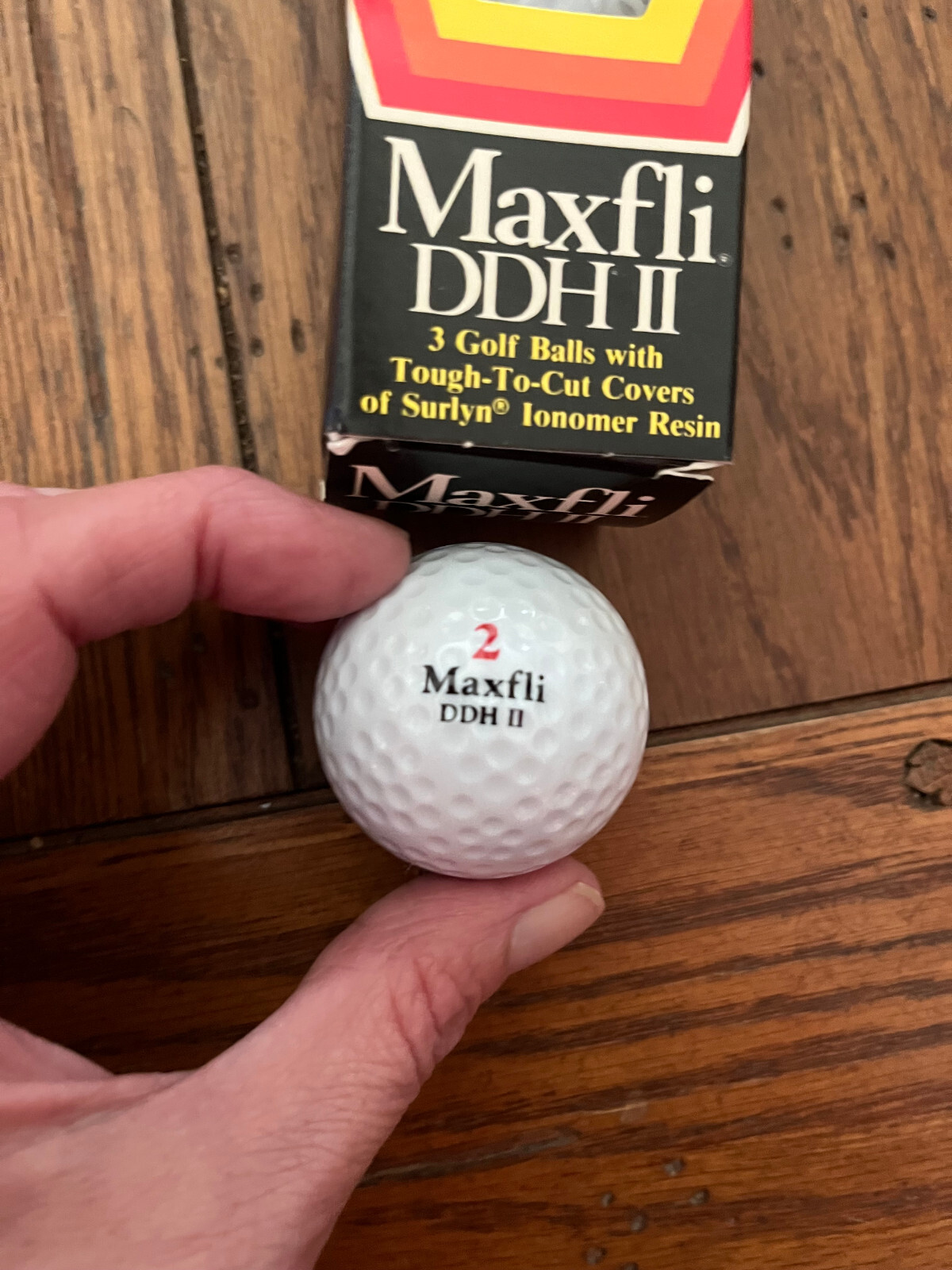3 MAXFLI DDH II  Golf Balls Dunlop