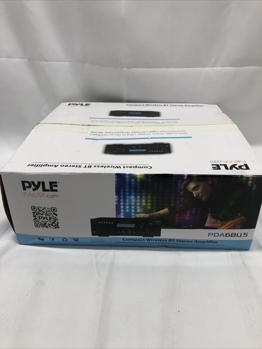 Pyle PDA6BU.5 Bluetooth Stereo Amplifier Receiver, FM Radio/