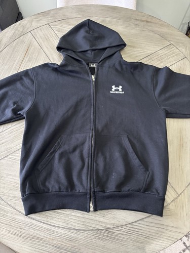 Under Armor x Balenciaga Zip-Up Hoodie | eBay