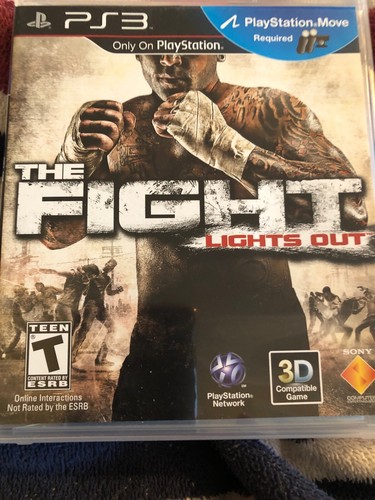 The Fight: Lights Out (Sony PlayStation 3, 2010) Complete