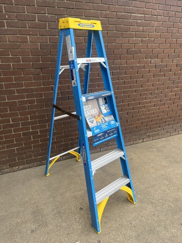 Werner 6006 Type I Fiberglass Step Ladder
