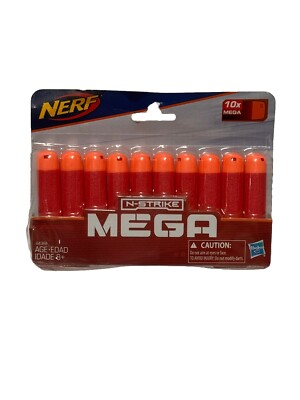 Nerf N-Strike Mega Series Dart, 10-Pack