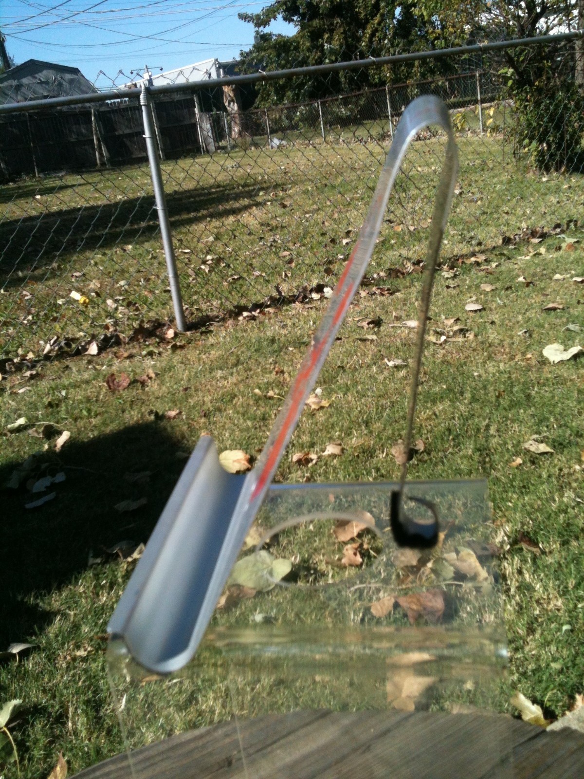 Vintage Aluminum Cookbook Stand What's Cookin Red Graphics