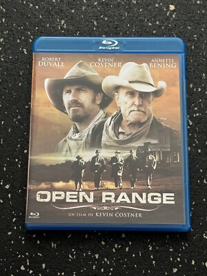 Open Range Blu Ray, Italian REGION B Release, Region free, English