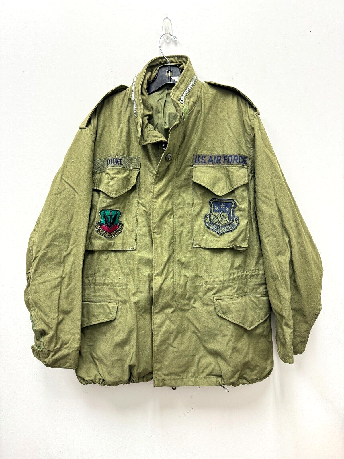 GENUINE USGI 1970 COAT COLD WEATHER FIELD OG-107 M-65 JACKET