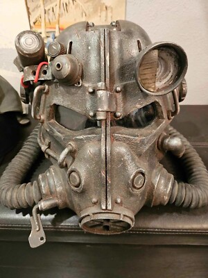 Fallout T-45 power armor helmet, custom made, looks and feels real!