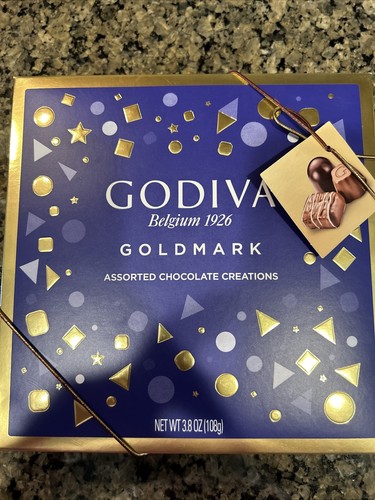 Godiva Assorted Goldmark  -9 Pieces 3.8 Oz Free Shipping!!