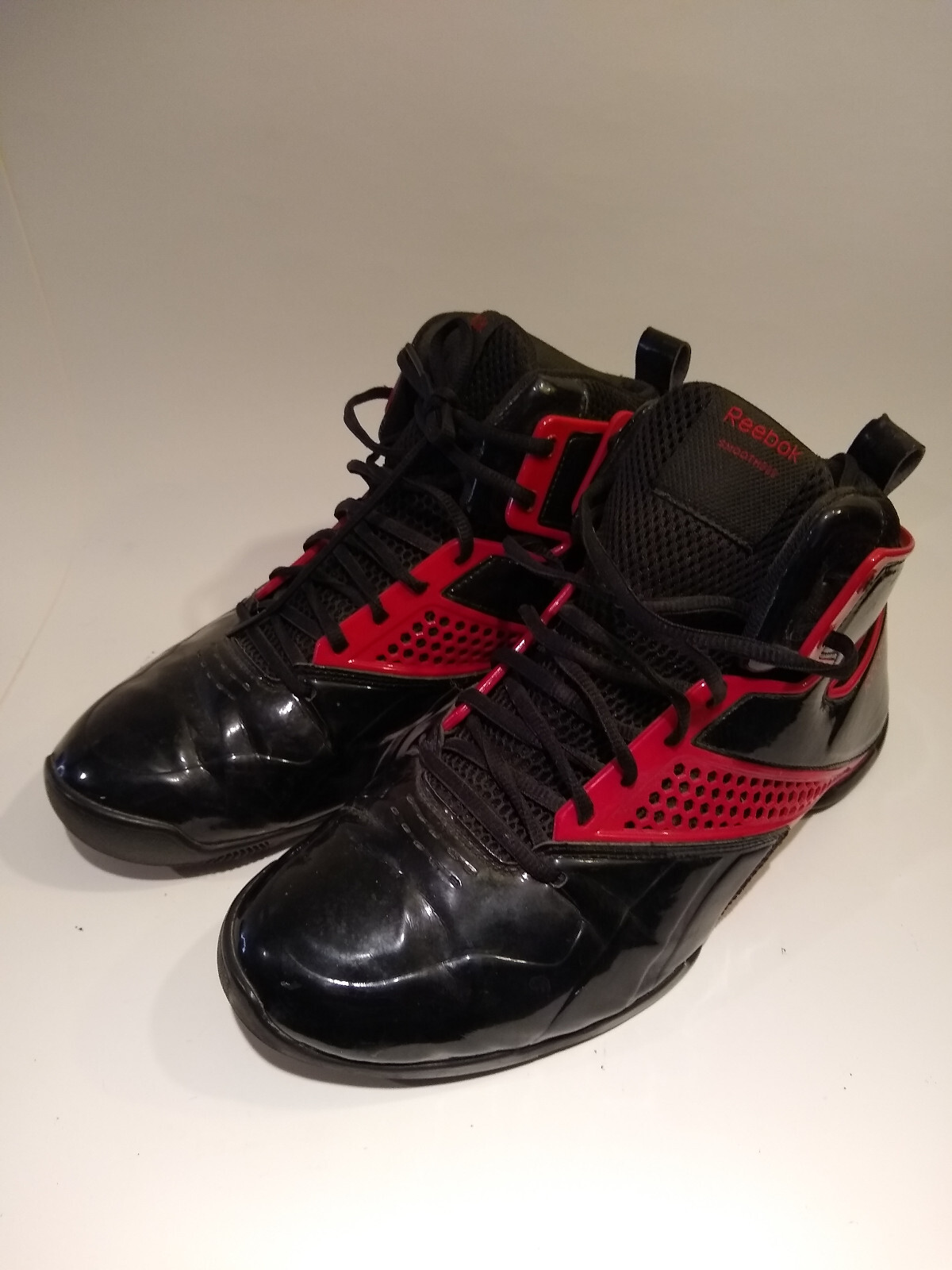 Reebok  Men\'s Black/Red RB 906 flu 4 J14988 Vintage Basketball Shoes - Size 11 Reebok BB4500 Work - RB4132 - Men main image 2