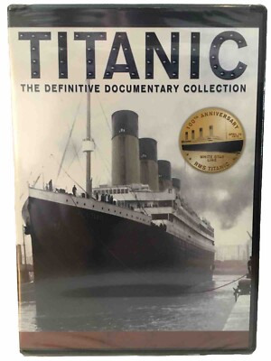 Titanic: Definitive Documentary Collection (DVD, 2012, 2-Disc Set) New! Sealed!