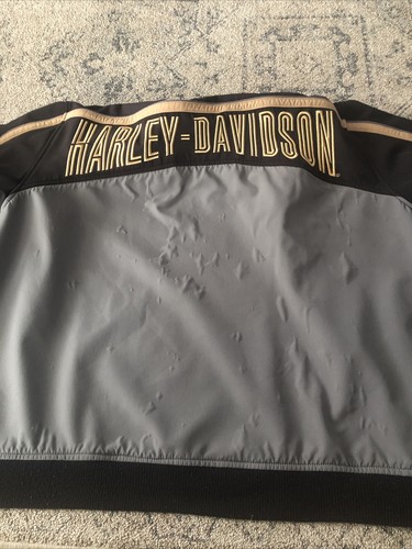 VTG HARLEY DAVIDSON  ZIP JACKET MENS SIZE 2XL USA