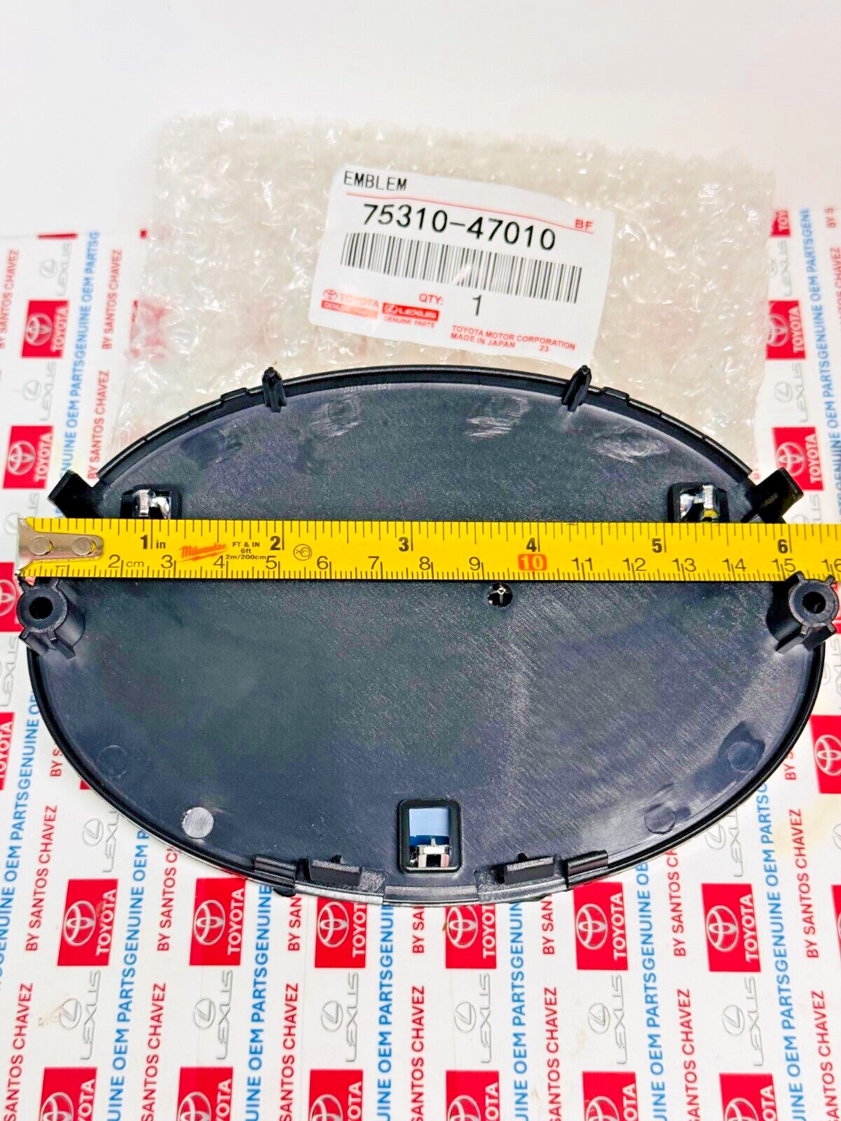 Toyota Grille Emblem GENUINE OEM PART 75310-47010