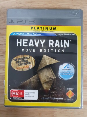 New Sony Playstation 3 PS3 Game - Heavy Rain (Move Edition | Platinum)
