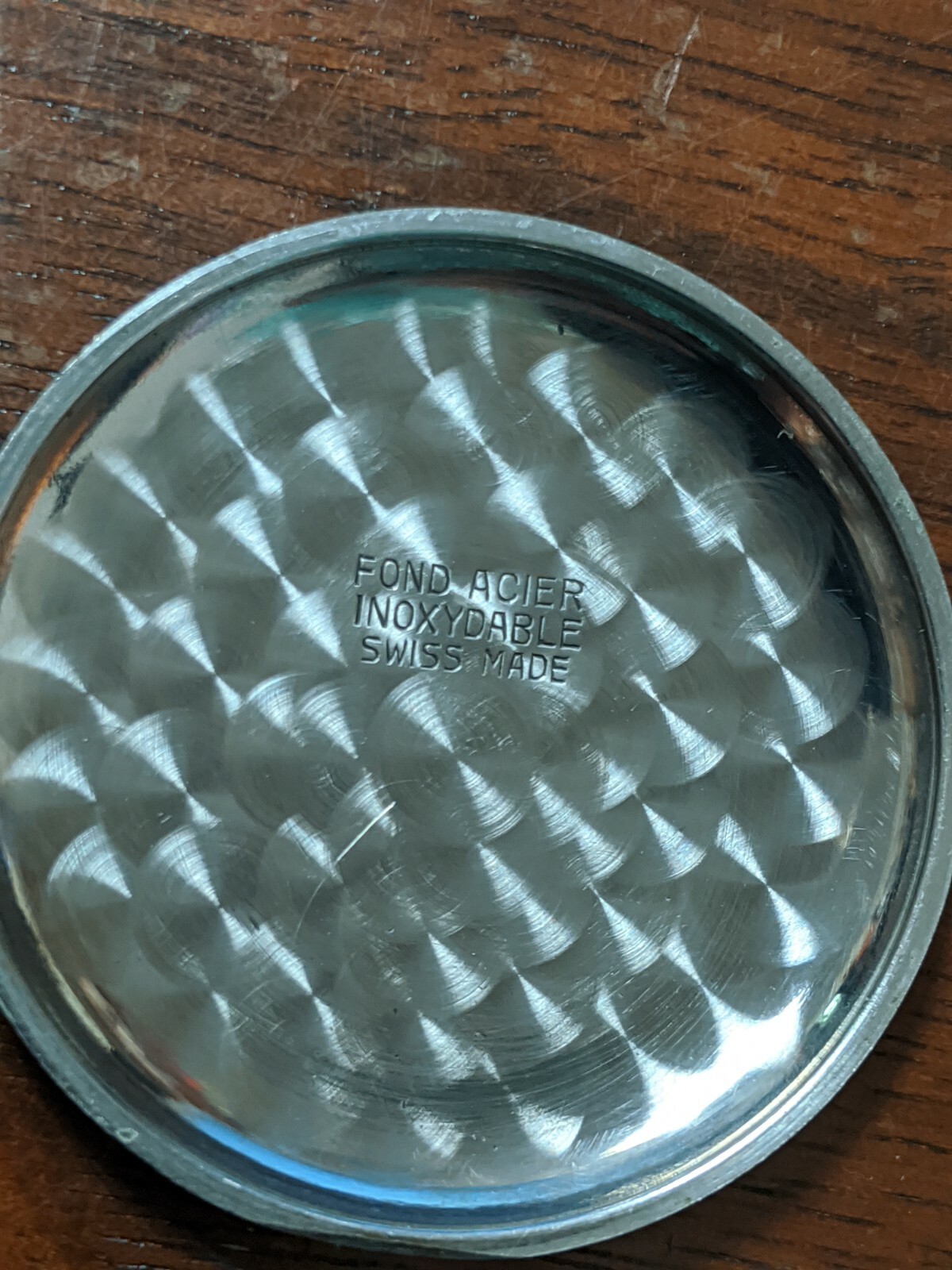 Vintage OLMA Anitmagnetic Military Chronograph Stainless Steel Men's Watch