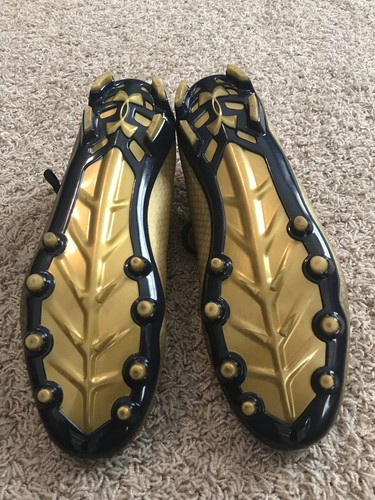 Notre Dame Irish Football Under Armour Team Issued 2016 Cleats Used Size 10.5 ND