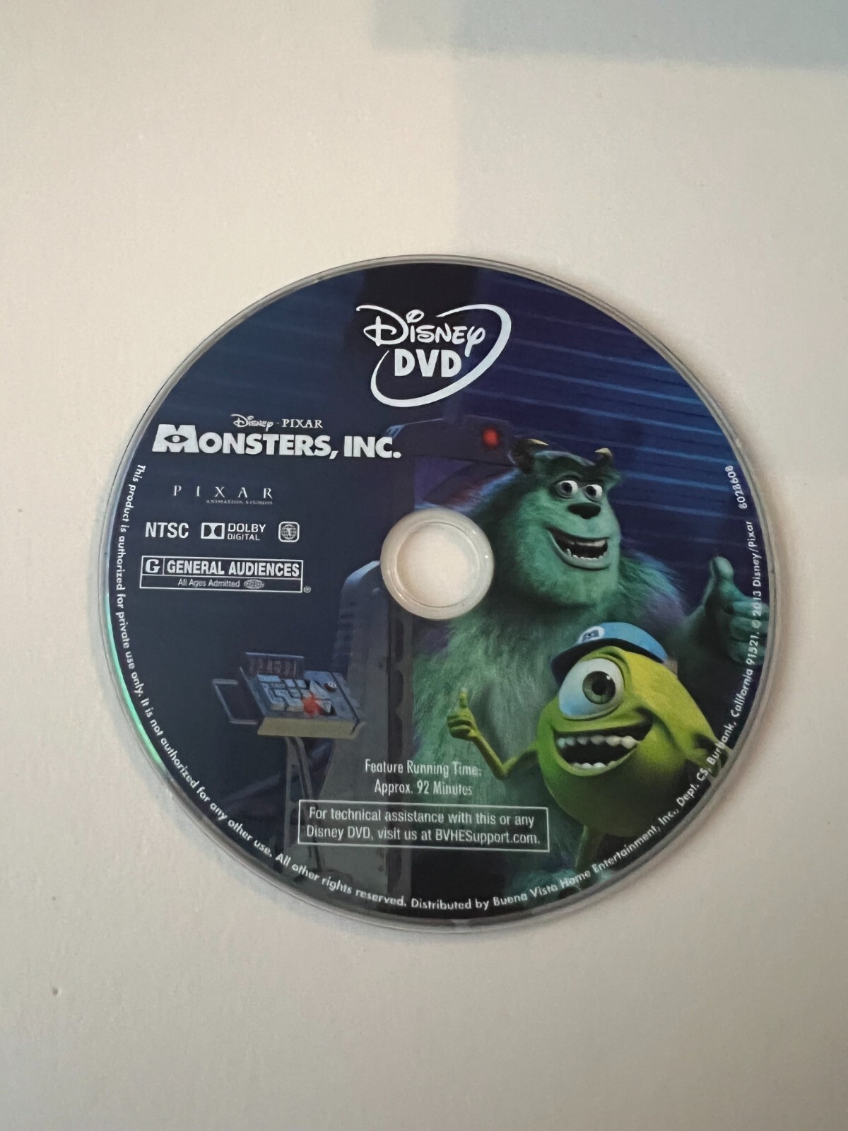 Monsters, Inc. (DVD only, 2001) 786936830149| eBay