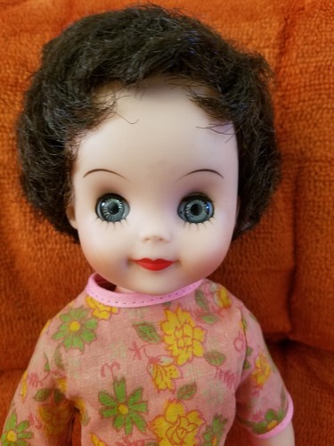 VINTAGE 14” Betsy McCall IDEAL CLOTHES Pink Dress Apron Old Doll 1950s 1960s