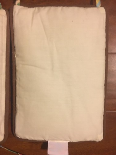 CoCaLo Alphabet Soup ABC 3 Wall Hangings Animal Bird Whale Giraffe Nursery Decor