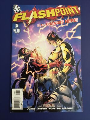 Flashpoint #5 Of 5 October 2011 Geoff Johns DC Comics