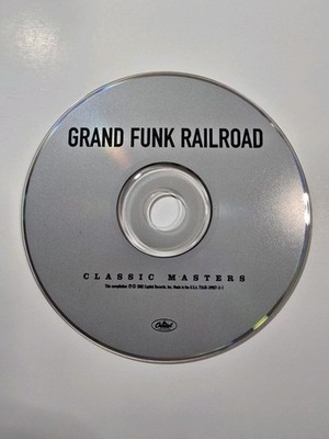 Grand Funk Railroad Classic Masters CD 2002 Remastered Rock Capitol Disc Only