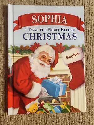 SOPHIA 'Twas The Night Before Christmas Put ME in The Story Book NEW 