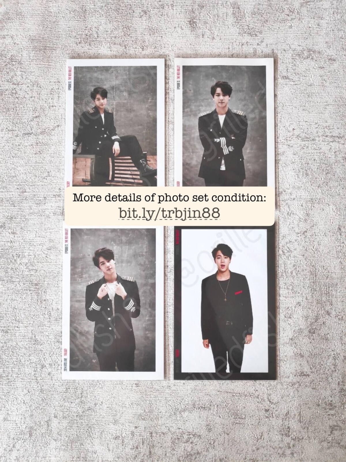 BTS 2014 LIVE TRILOGY THE RED BULLET ジン