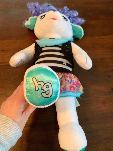 Build-A-Bear Honey Girls Stella White Puppy Dog 20” Large Plush W Outfit Retired