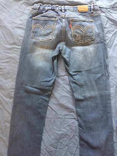 Girls Size 14 3 Pc Lot Levi, Justice, Vigoss