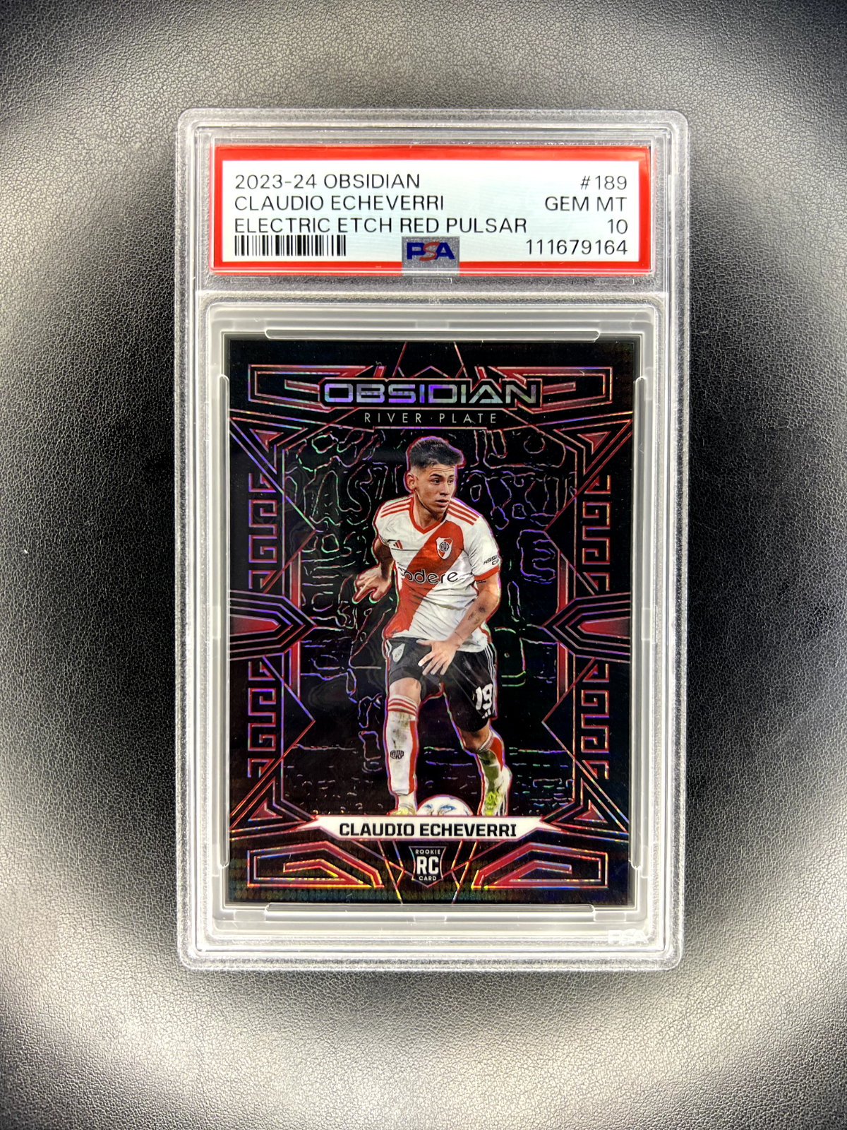PANINI OBSIDIAN ハーランド colorblast PSA10 Erling Haaland 2022 Obsidian #7 Black Color Blast /(SSP