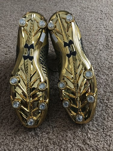 Notre Dame Irish Football Under Armour Team Issued 2014 Cleats New Size 13 ND