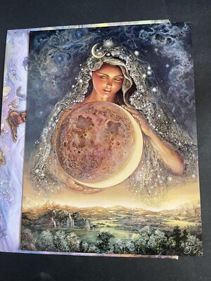 Josephine Wall Moon Goddess Greeting Card Matching Envelope 
