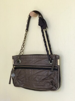 Lanvin Paris Bag Quilted Leather New
