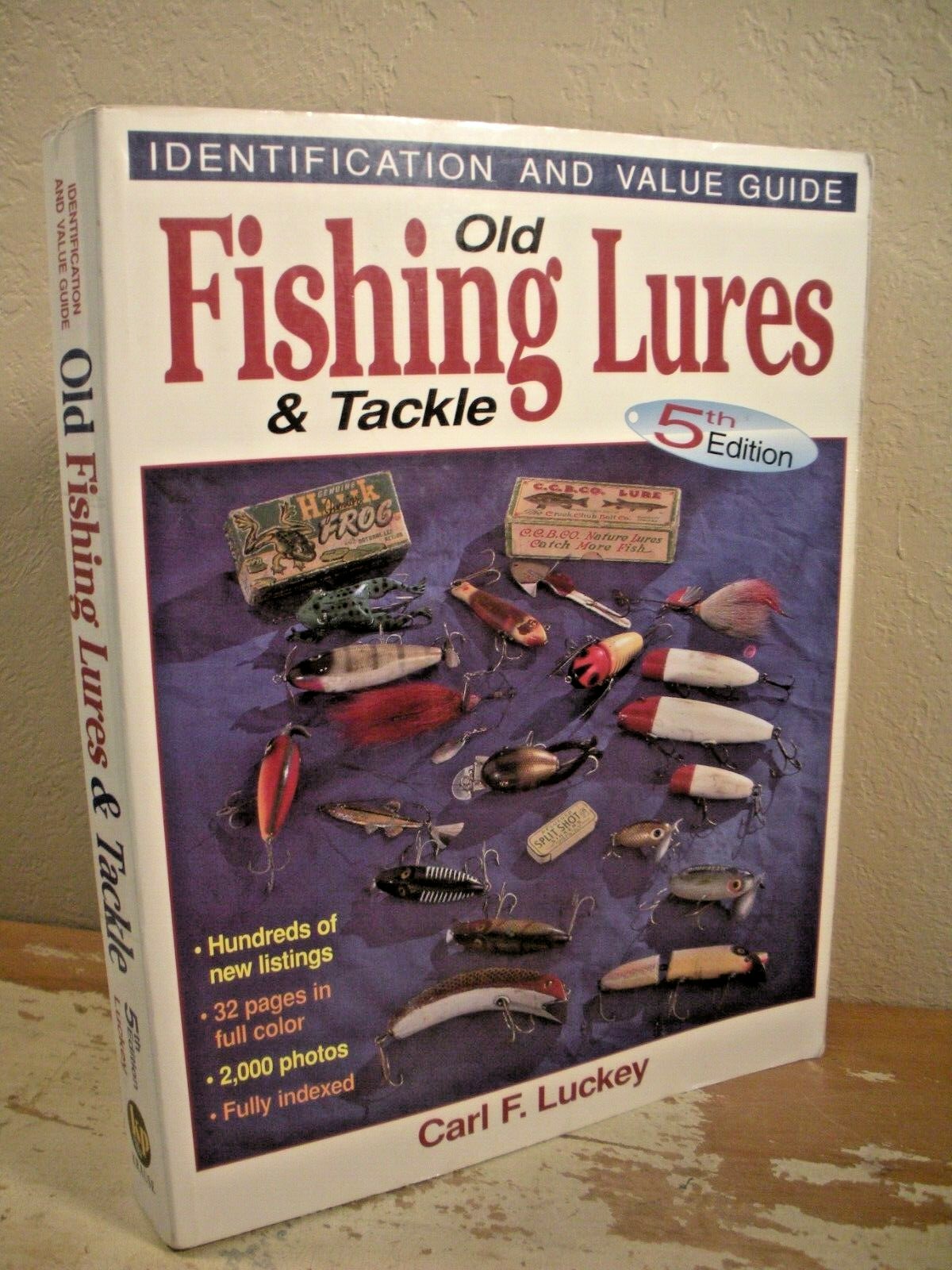 ルアー・フライ Old Fishing Lures & Tackle 5th Edition OLD FISHING LURES & TACKLE Luckey 5th Fish Baits Rods Reels