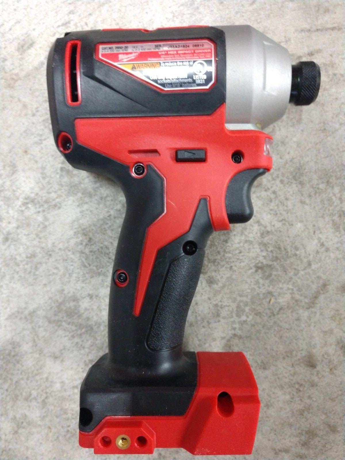 NEW Milwaukee M18 Cordless Brushless Impact Driver Model# 2850-20