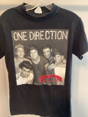 Small Adult 2013 One Direction Band Tour Concert 2-sided t-shirt Harry Styles