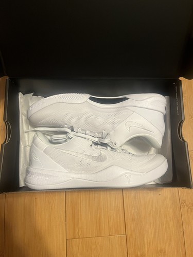 Pre-owned Kobe 8 Protro “halo” [men's Size 8] In White