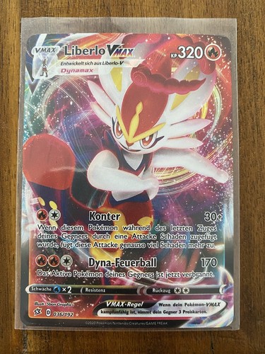 Pokémon Liberlo Vmax Karte Full Art