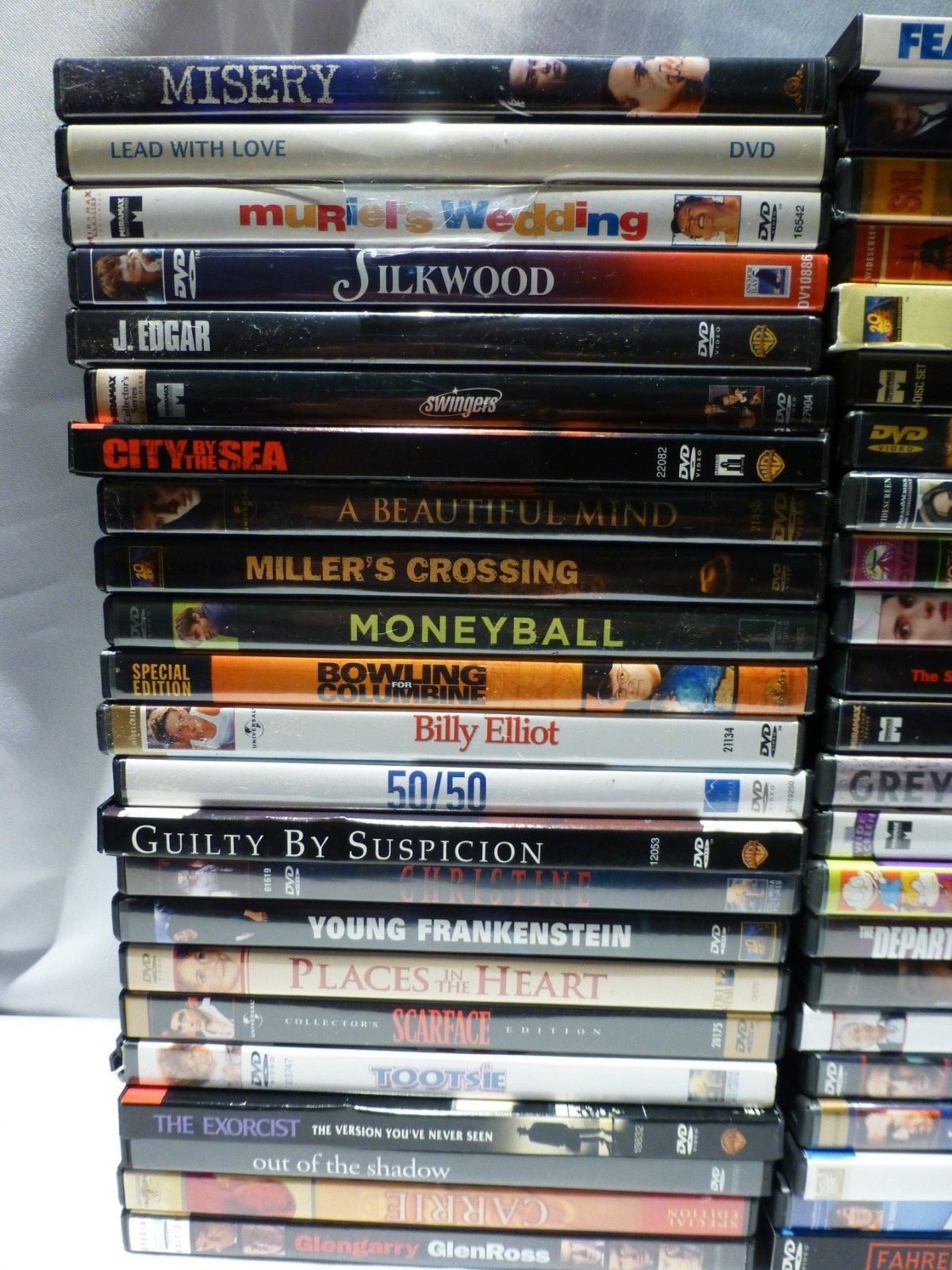 Lot of 46 Titles excellent DVD's High Rated Dramas, Comedy, Horror Others