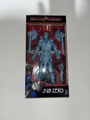 McFarlane Toys Mortal Kombat Sub Zero Ice Clone Gamestop Exclusive