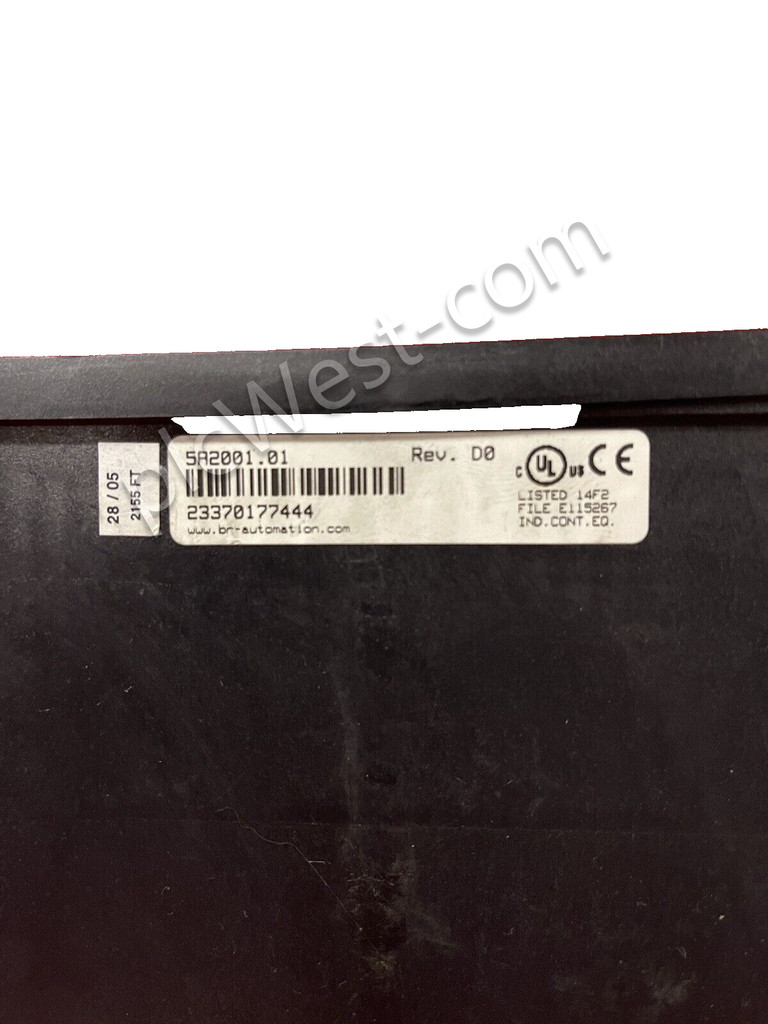 B&R 5A2001.01 Rev. D0 PROVIT PLC — 2