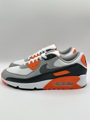 Nike Men's Air Max 90 Sizes 7.5-12 Safety Orange |DM0029-108|