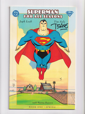 Superman For All Seasons #1 DC Comics 1998 Signed Tim Sale High Grade NM+
