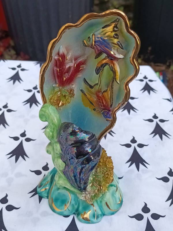 Ceroc Monaco Lampe Veilleuse CÃ©Ramique AnnÃ©Es 1950/1960