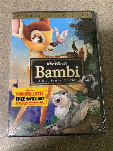 WALT DISNEY'S Bambi ロビーカード 2枚セット Walt Disney's