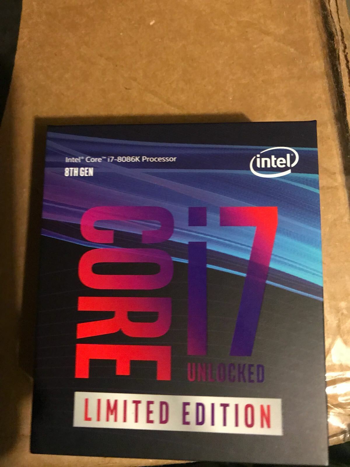 Intel Core i7-8086K Limited Edition Hexa-Core Processor, 5.0 Intel Core i7-8086K Limited Edition Hexa-Core Processor, 5.0