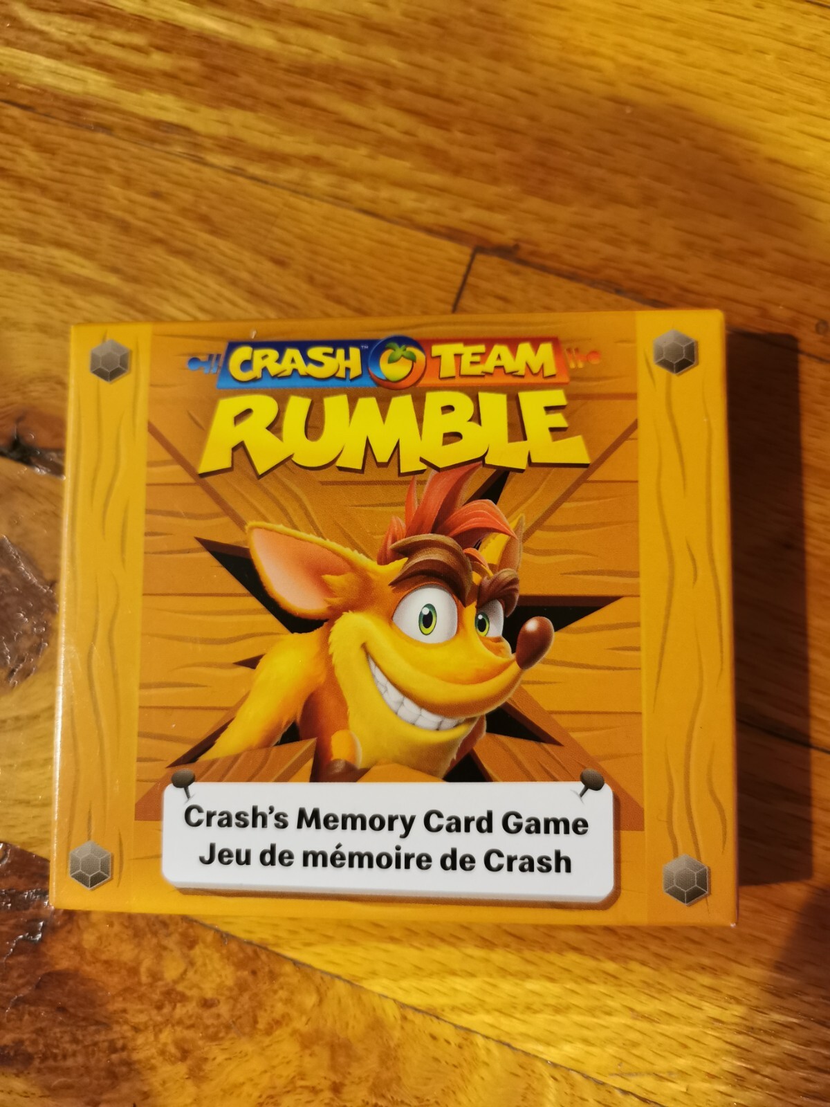 McDonald's 2023 Crash Team Rumble Crash's Happy Meal Toy Crash's Memory Card