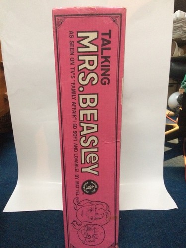 Mattel Pull String Talking Mrs. Beasley NIB 1967
