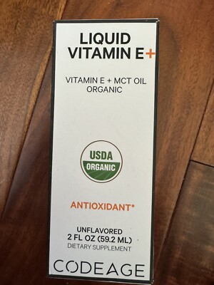 Liquid Vitamin E+, Unflavored, 2 fl oz (59.2 ml)