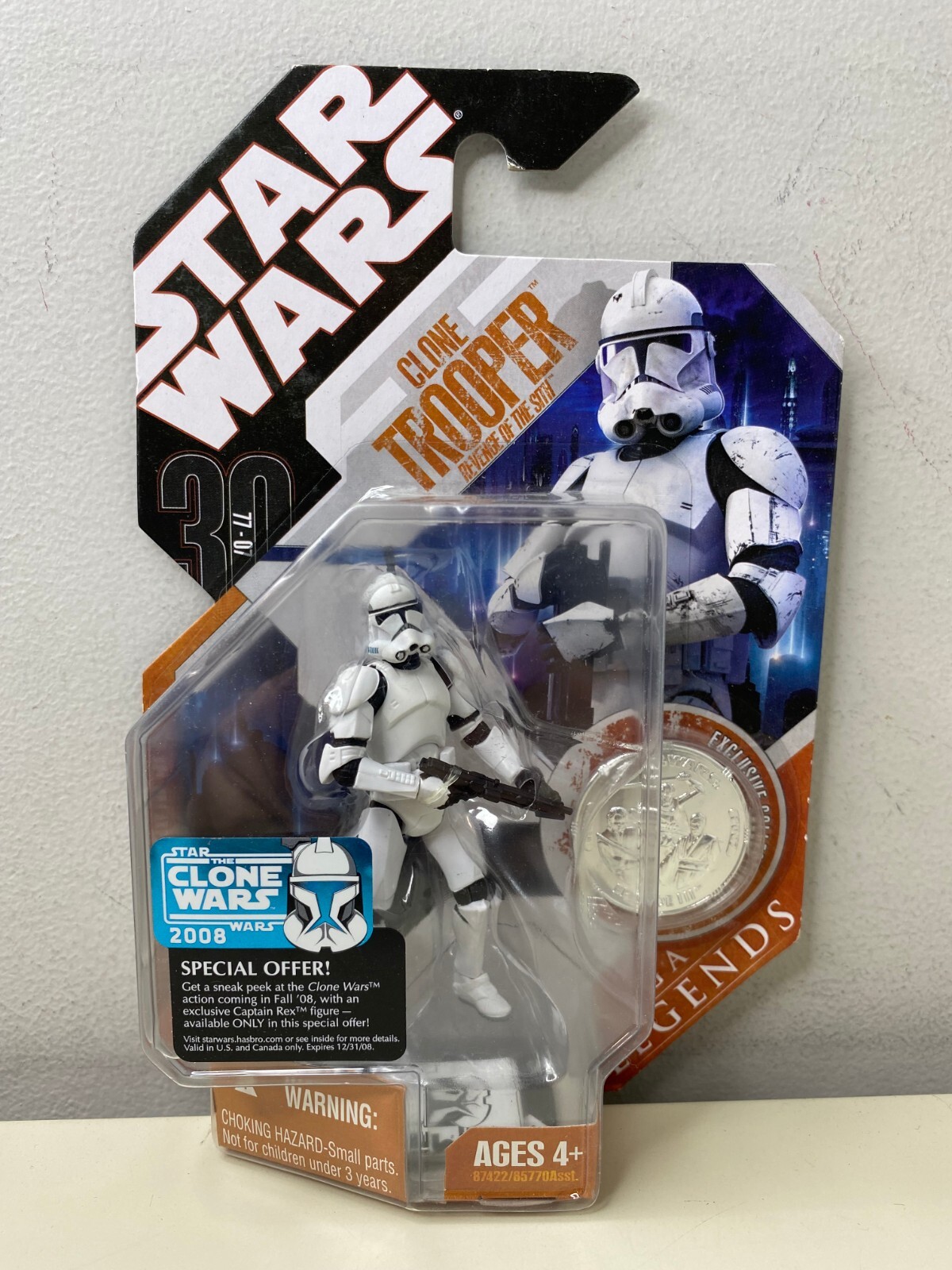 Star Wars 30th Anniversary CLONE TROOPER Saga Legends 3.75