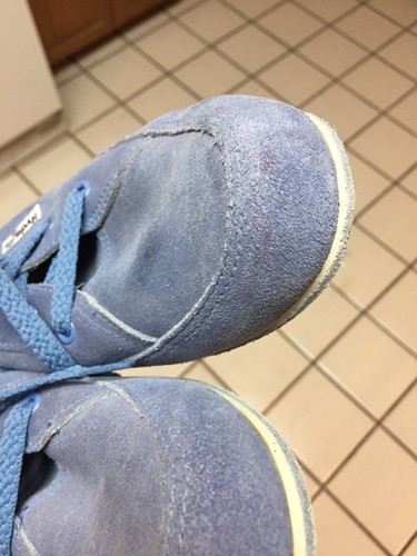 Hyde blue suede Leather Bowling Shoes Women's 6.5 vintage